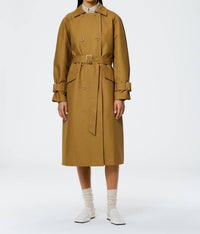 Tibi - Belted Waist Trench Coat