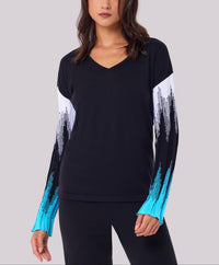 Angel Apparel - Knit Top With Ribbed Sleeves