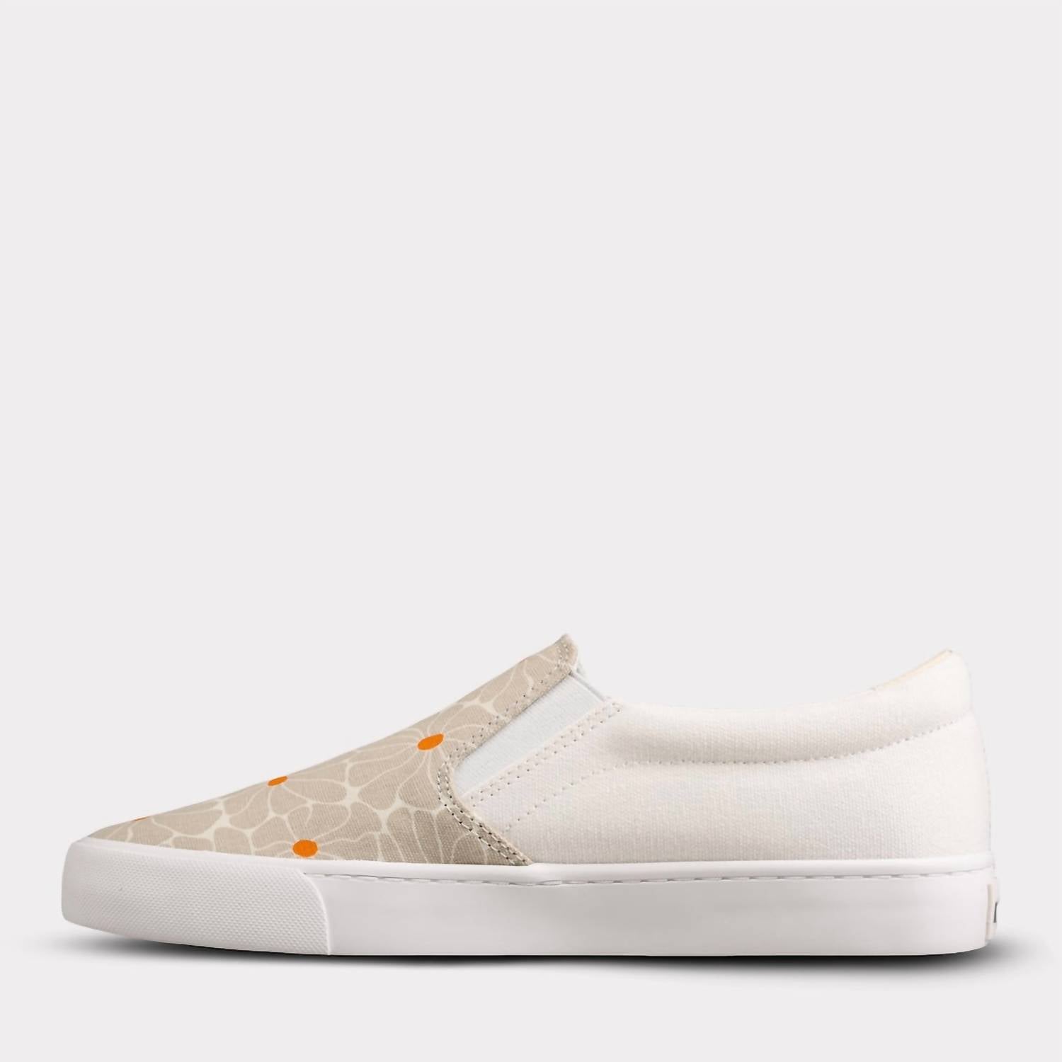 Mykos Women's Piper Slip-on Shoe in cream grey - women's sneaker - view 4