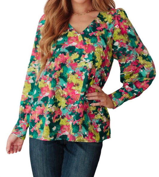 Jodifl - Vantage Point V-Neck Blouse