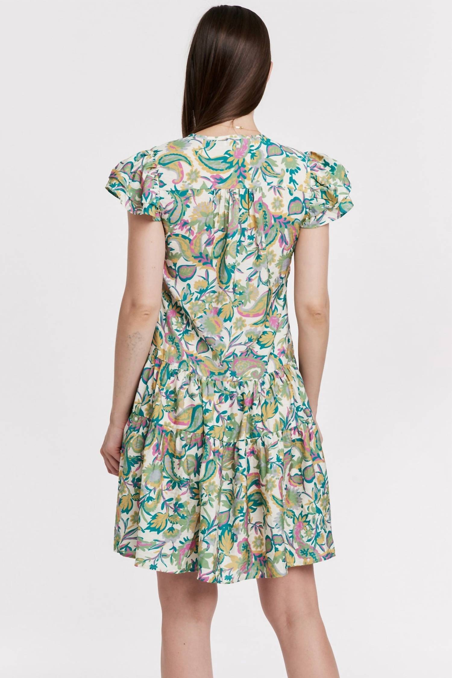 Another Love - Paisley Garden Mini Dress