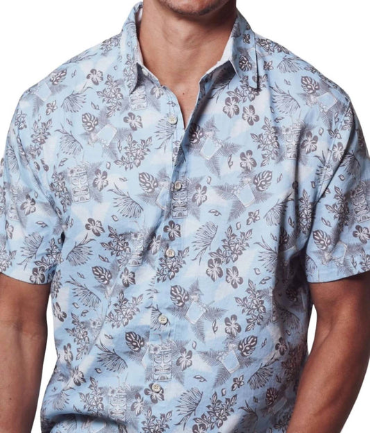 Fundamental Coast - Bondi Luau Button Down Short Sleeve Shirt