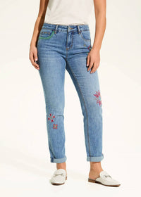 FDJ Gisela Girlfriend Ankle Denim in light blue - women's jeans