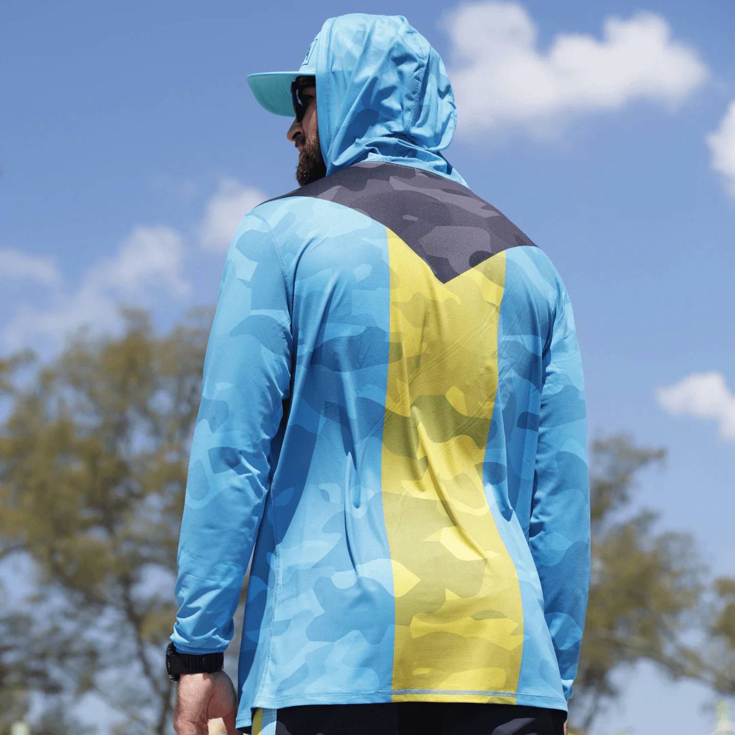 Shaka Kai - Long Sleeve Hooded Performance Shirt