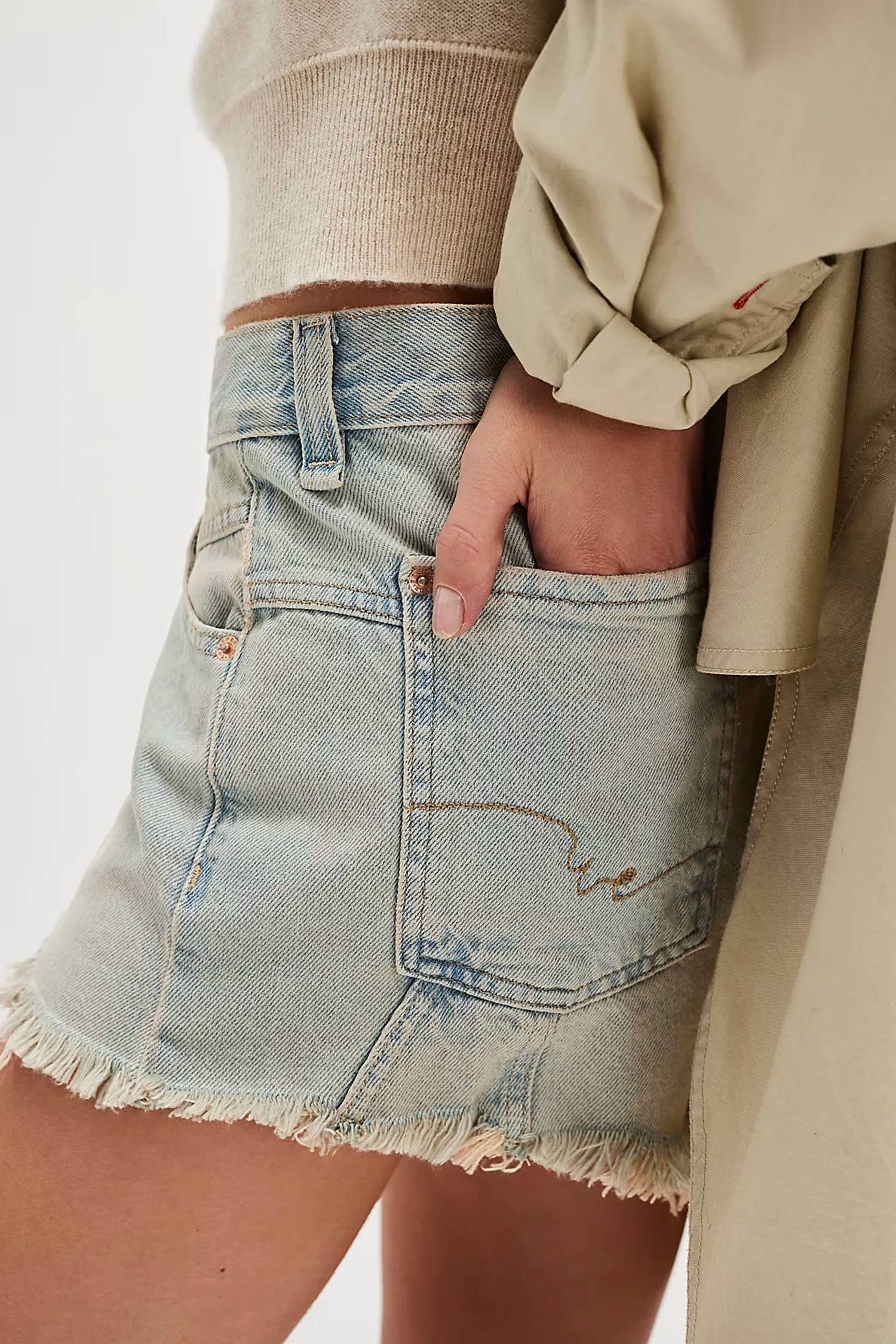Free People - Now Or Never Denim Short