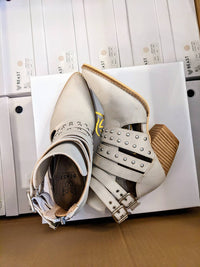 Beast Fashion - Women's Strappy Ankle Boots