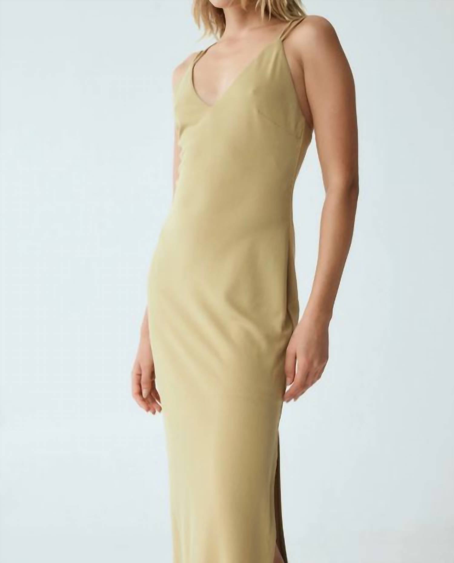 Third Form - Form Cross Back Midi Dress