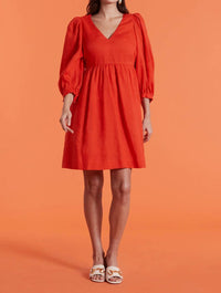 Tyler Boe - Eva Solid Linen Dress