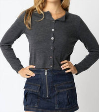Olivaceous - Rhodes Knit Cardigan