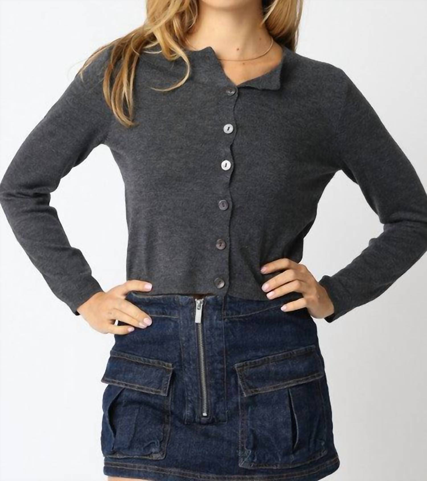 Olivaceous - Rhodes Knit Cardigan