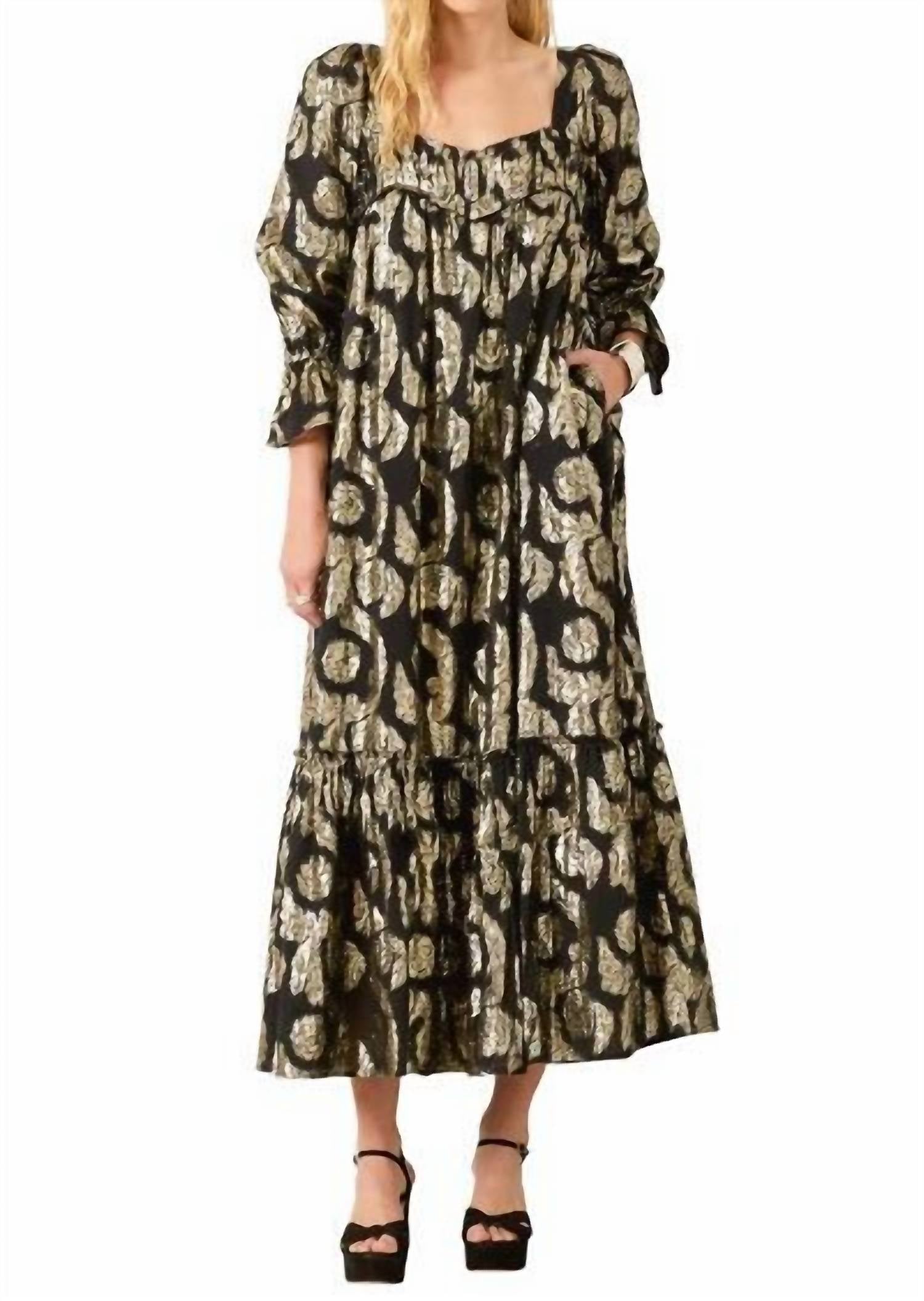 Alix Of Bohemia - Lilium Lurex Dress