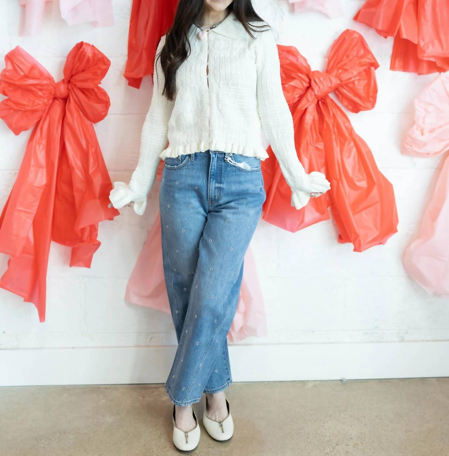 Storia - Clara Ruffle Cardigan