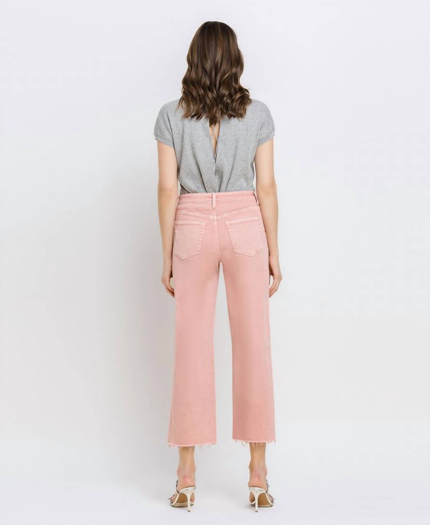Vervet By Flying Monkey - Olivia Jeans Pink