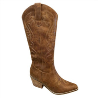 Corkys Footwear Women's Just In Case Boot in case boot in saddle - women's shoe - detail view