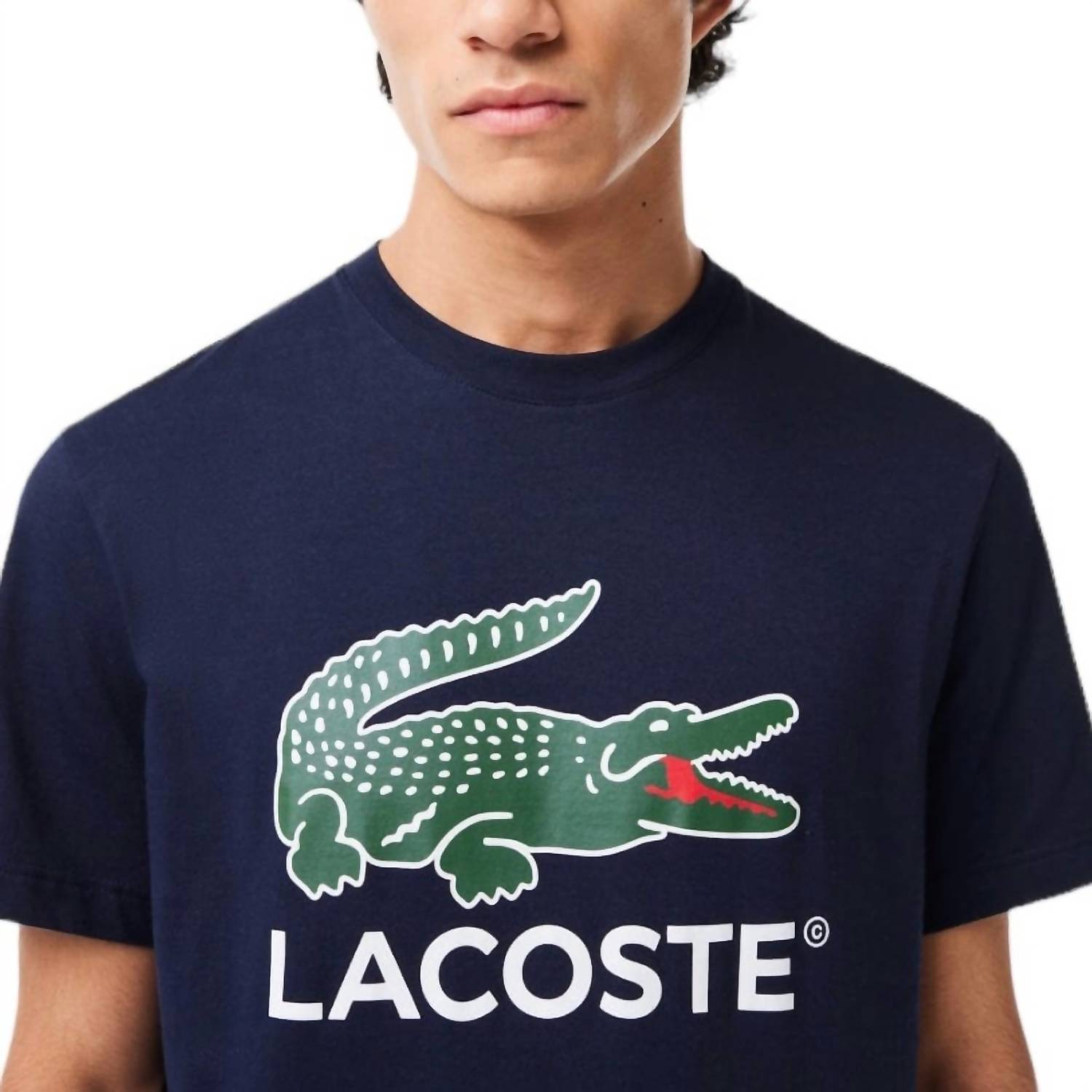 Lacoste - Jersey Signature Print Tee
