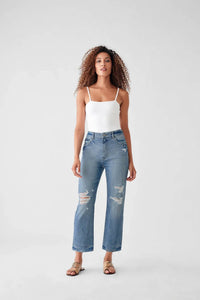 Dl1961 - Women'S - Jerry High Rise Vintage Straight Jean