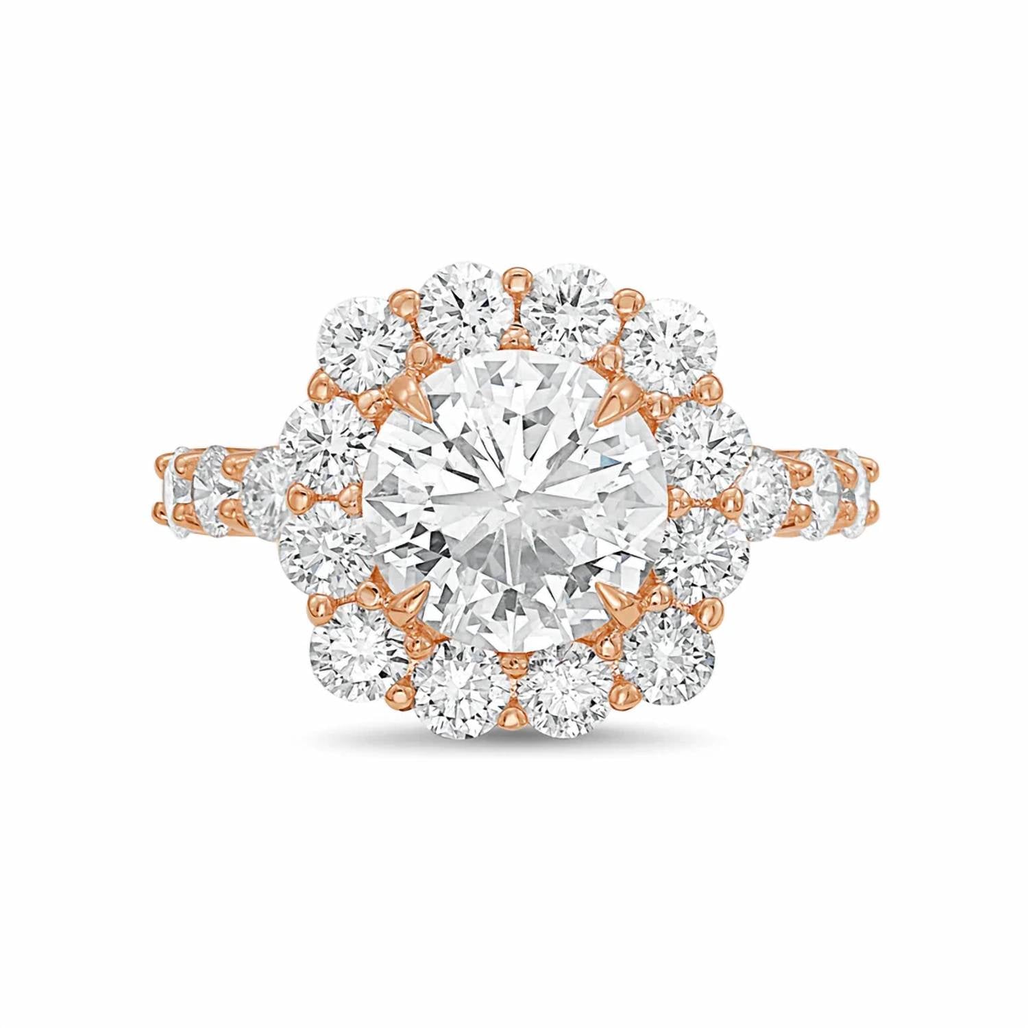 Diana M Jewels - Women's Round Lab-Grown Diamond Fashion Ring (6.00 Ct) - Elegant