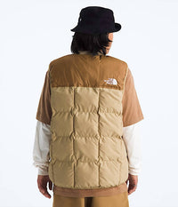 THE NORTH FACE Unwind Sleeveless Vest in khaki stone utility brown - men's jacket - alternate view