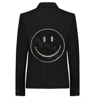 Hipchik - Crystals Black Smile Blazer