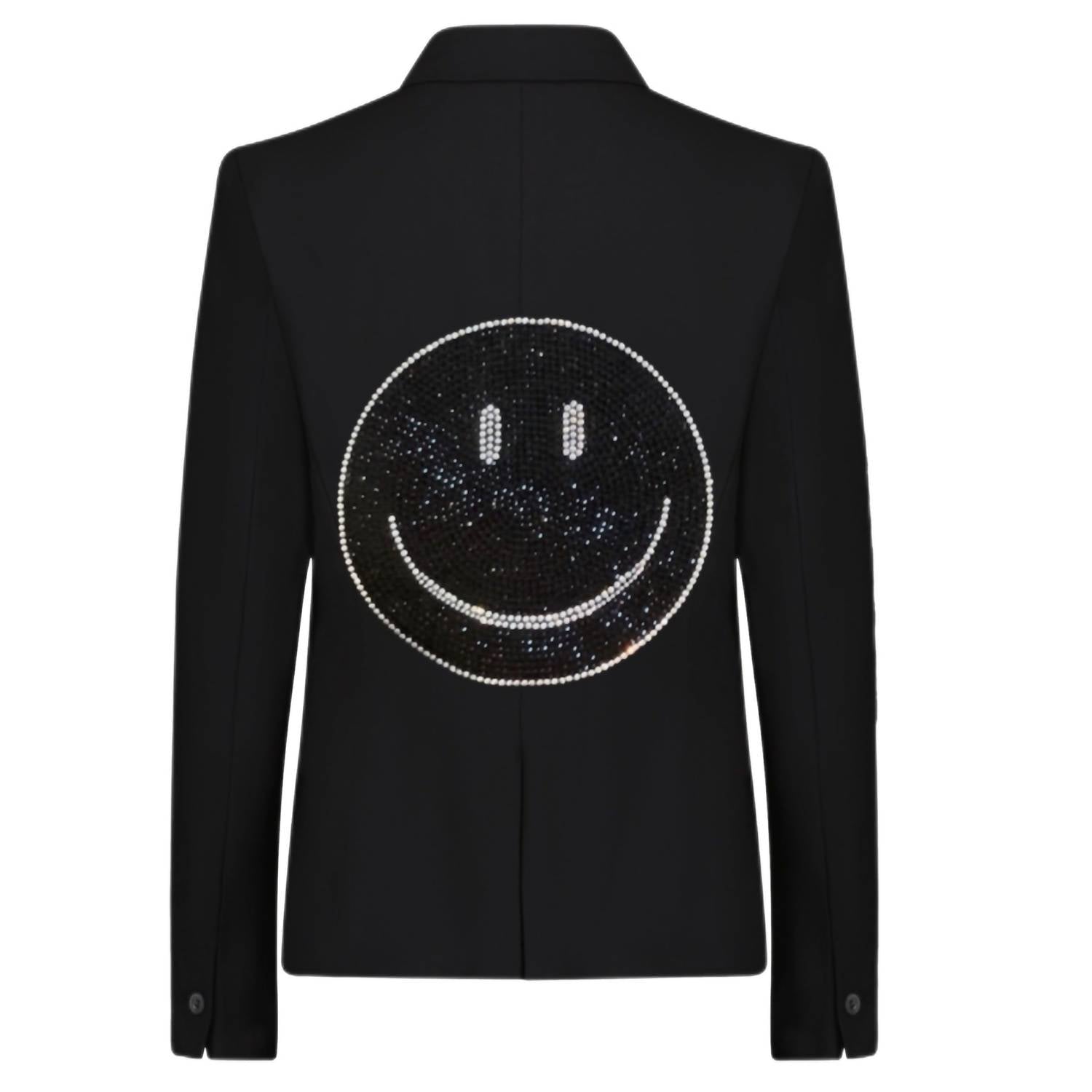 Hipchik - Crystals Black Smile Blazer