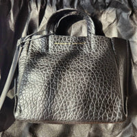 Ampersand As Apostrophe - Women's Micro Tote Leather Bag
