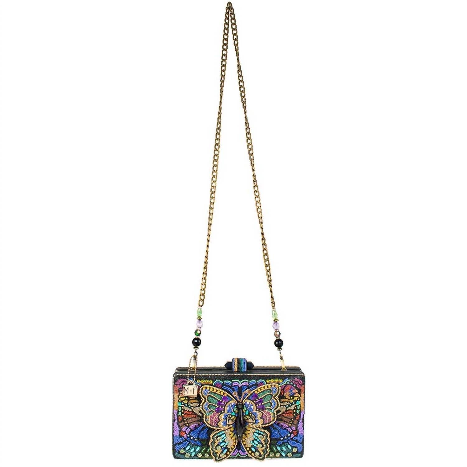 Mary Frances - Kaleidoscope Crossbody Butterfly Crossbody Handbag