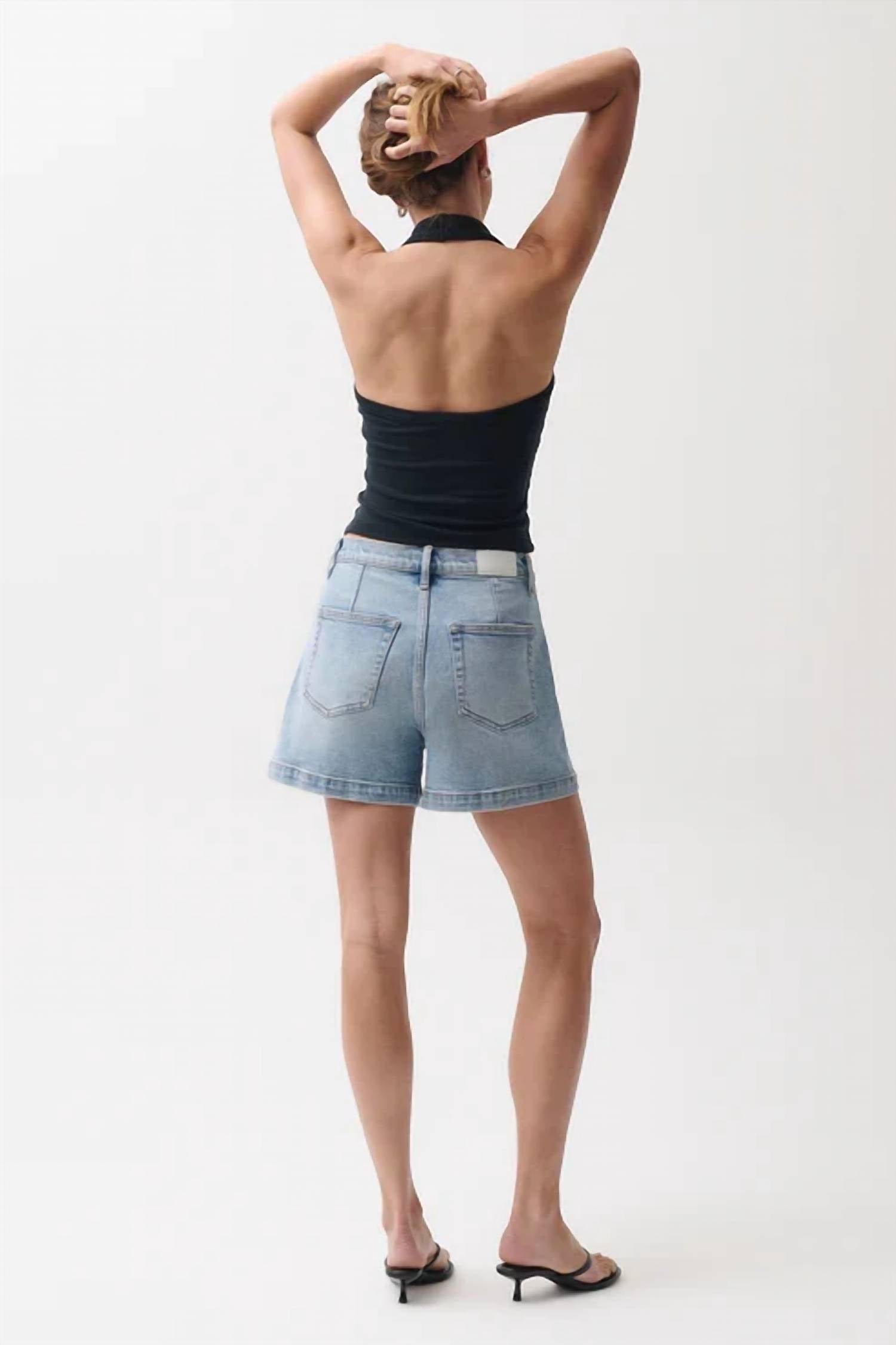 Pistola - Women's Aoki High Rise Short With Detail