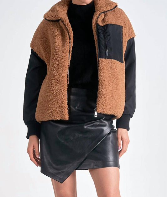 Elan - Zoe Faux Fur Jacket