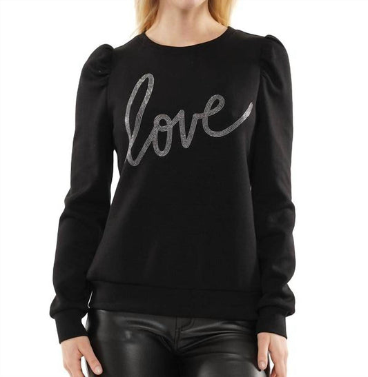 Why Dress - Love Script Sweatshirt