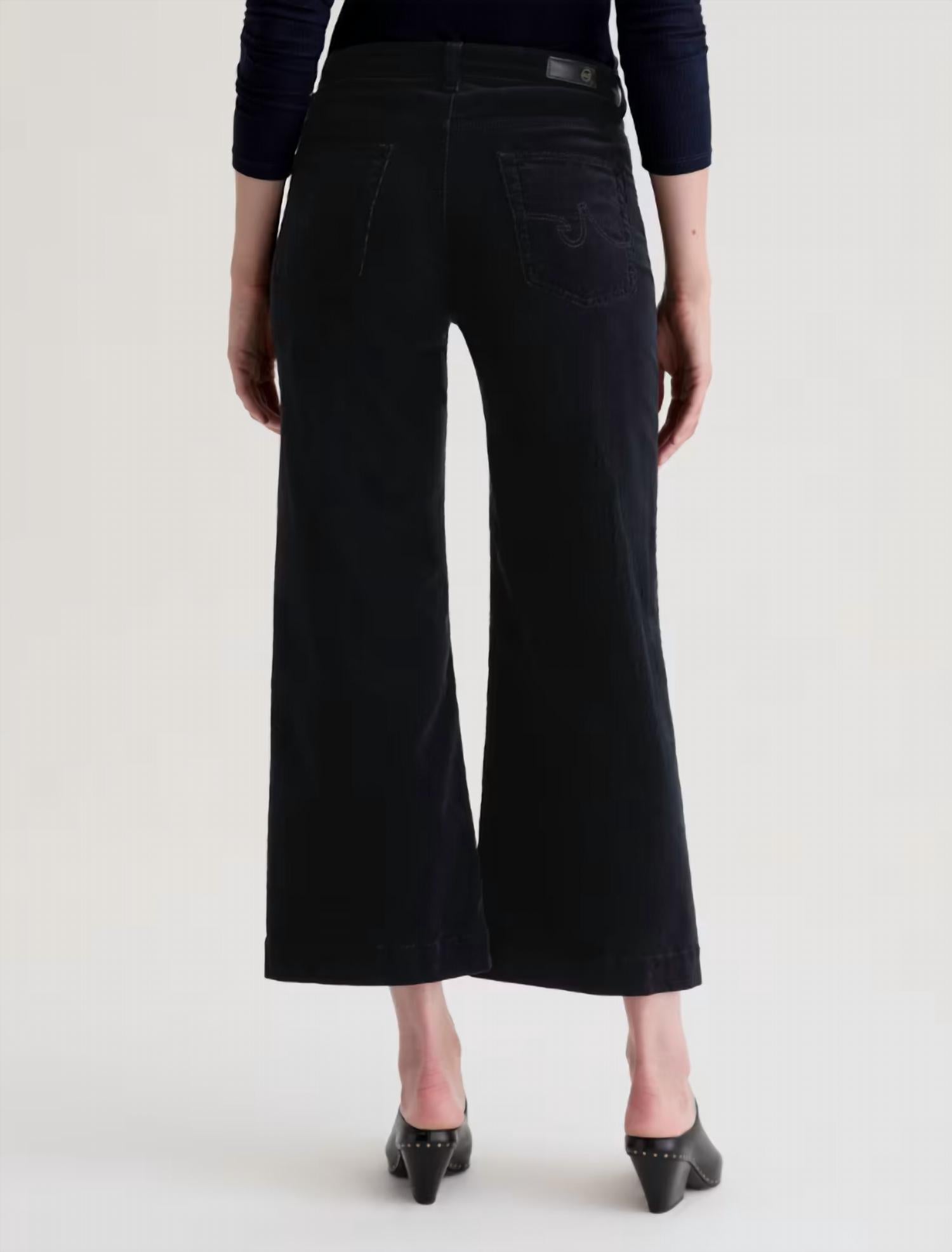 Ag Jeans - Saige Wide Leg Crop Corduroy