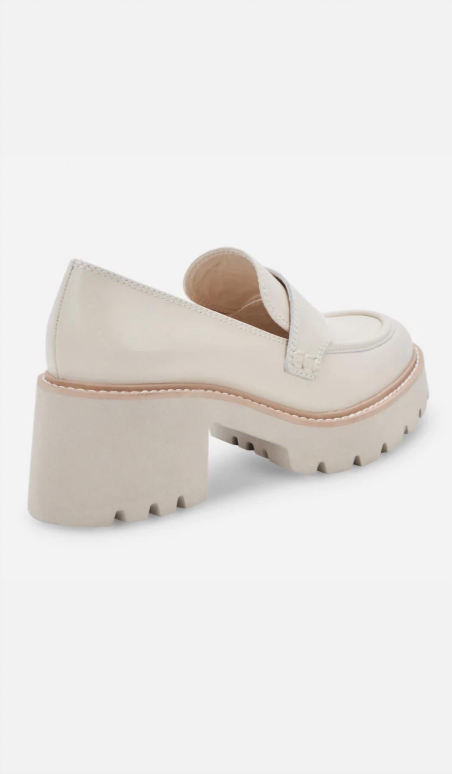 Dolce Vita Women's Halona Loafers in ivory - women's flats - alternate view