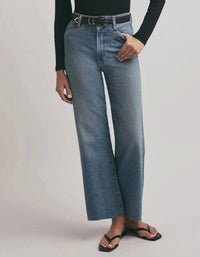 Favorite Daughter - Mischa Super High Rise Wide Leg Ankle Jeans
