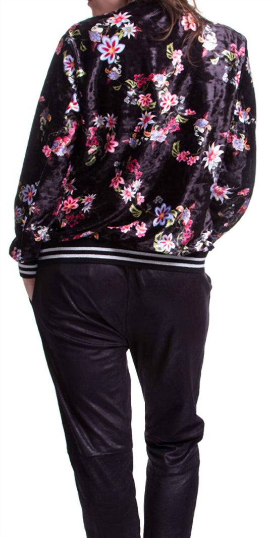 Gigi Moda - Giora Floral Bomber Jacket