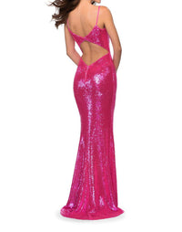 La Femme - Sequin Prom Dress