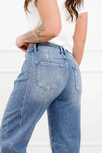 Risen - Midtown Muse Barrel Jeans