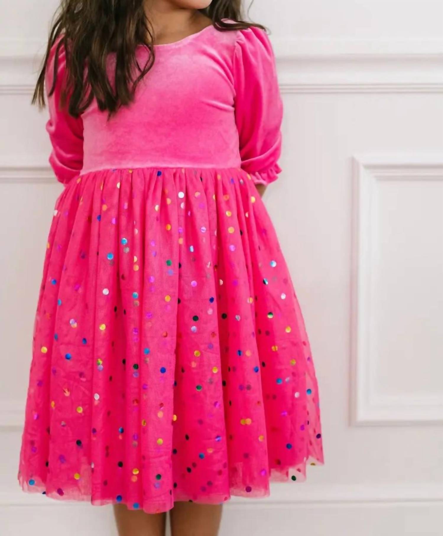 Ollie Jay - Diana Dress in Confetti Pop