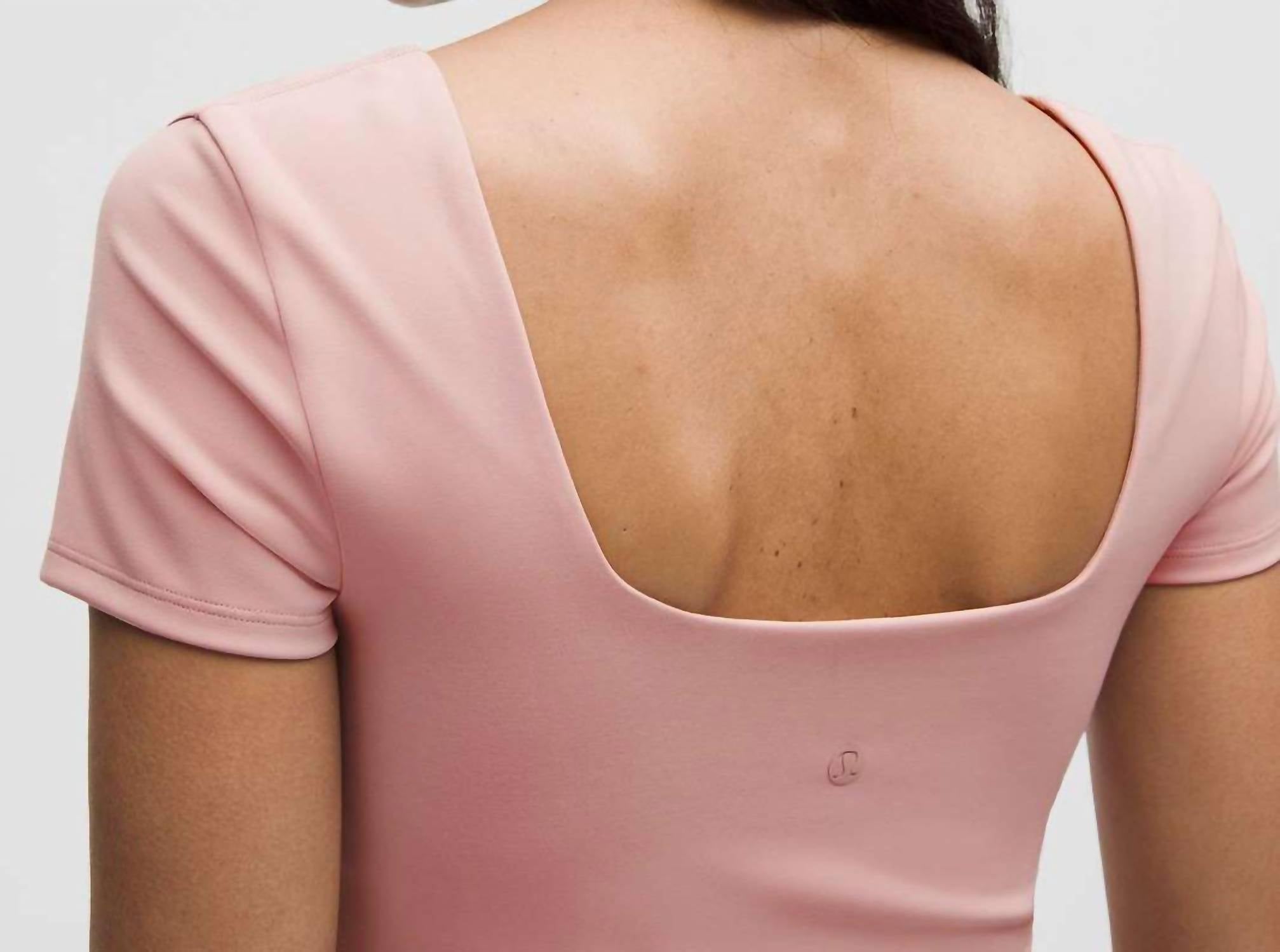 Lululemon - Wunder Under Smoothcover Square Neck Tee