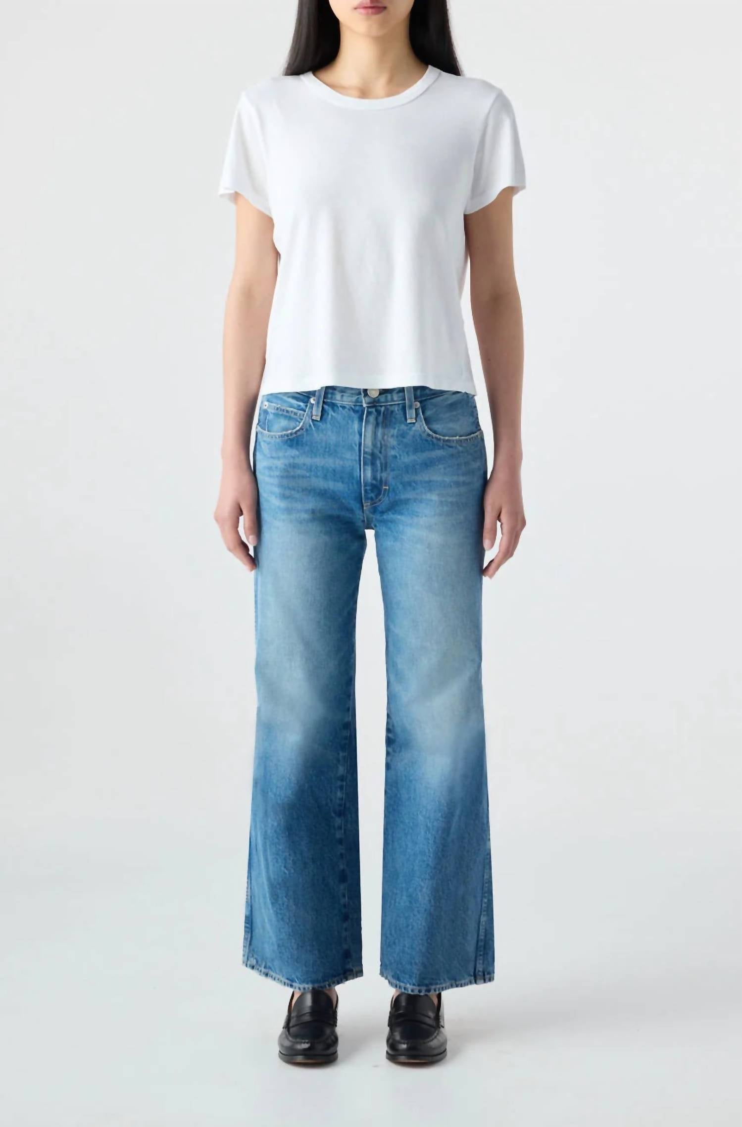 Amo - Robbie Mid Rise Relaxed Jeans