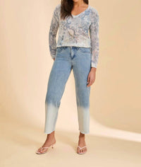Fdj - Christina Wide Ankle Length Jeans