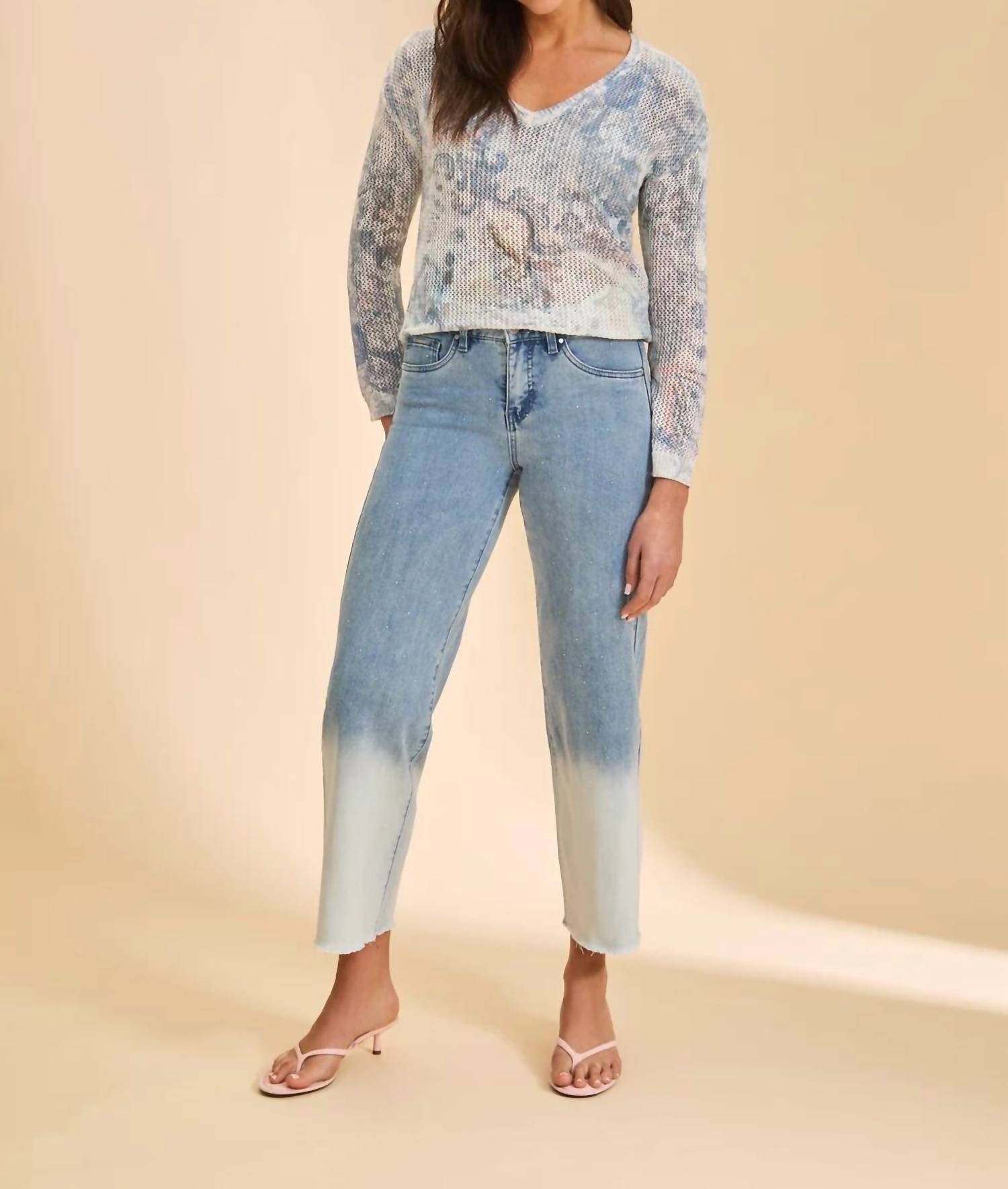 Fdj - Christina Wide Ankle Length Jeans