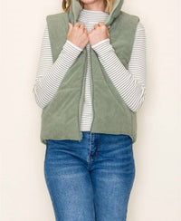 Staccato - Corduroy Reversible Puffer Vest