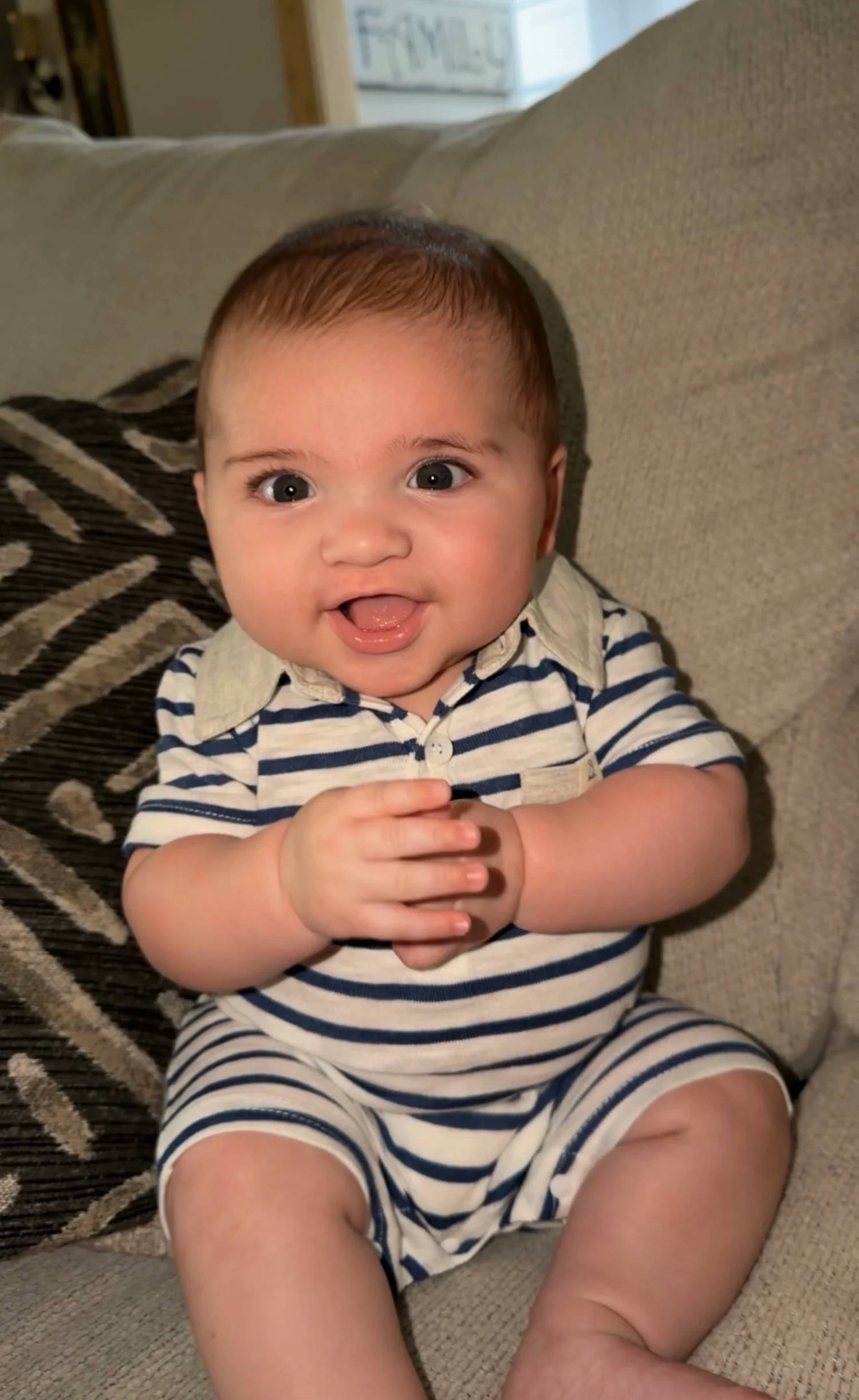 Me & Henry - Polo Romper