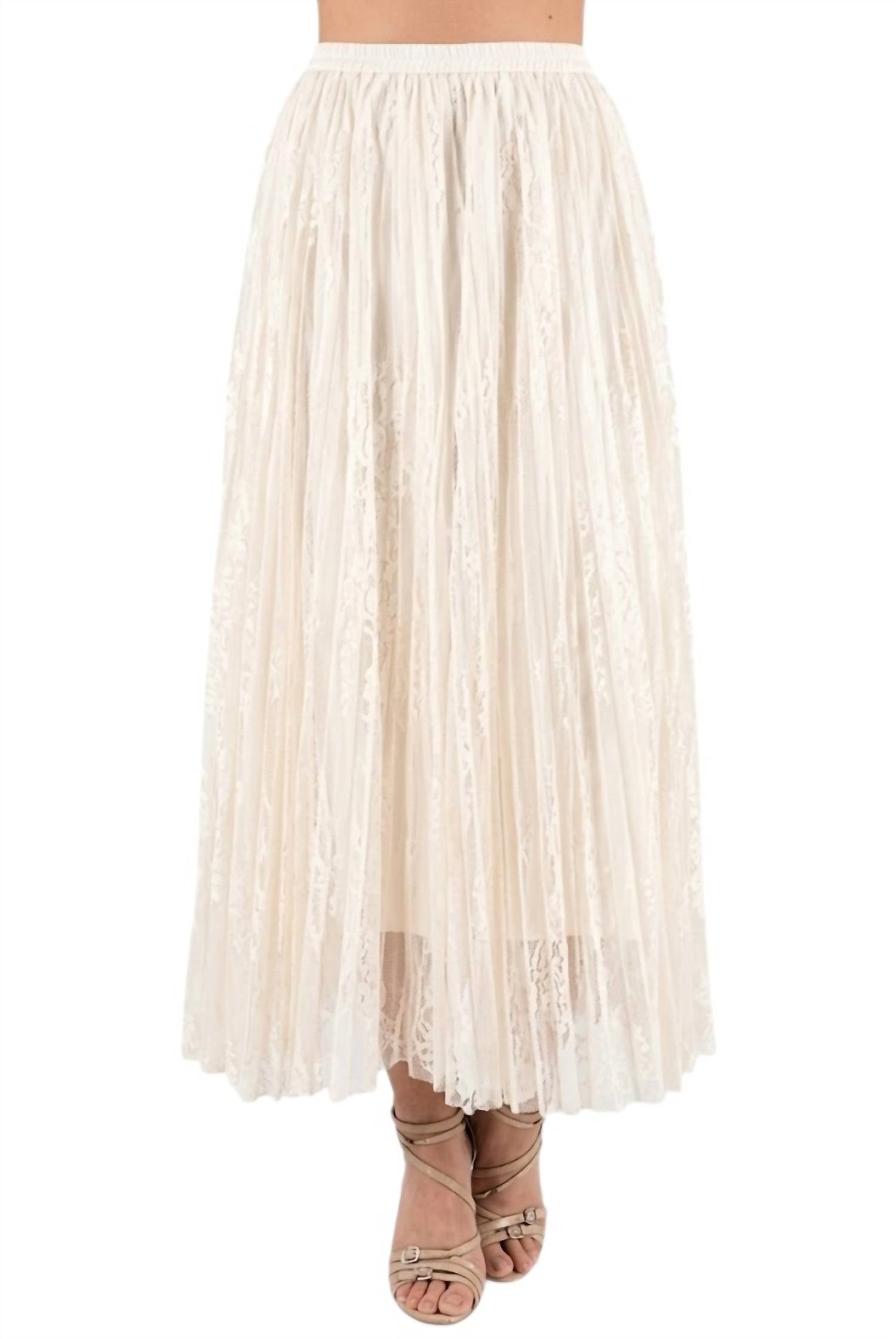 Origami - Samantha Tulle Maxi Skirt