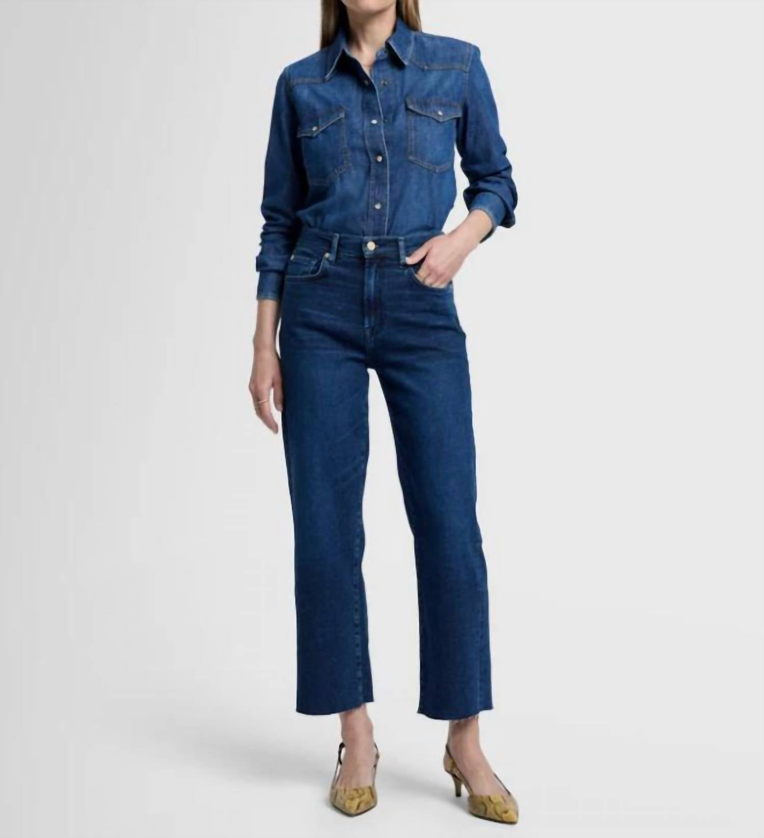 7 For All Mankind - Cropped Alexa