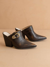Oasis Society - Women's Dixie Western Inspired Mules