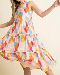 Thml - Spotted Tiered Midi Dress