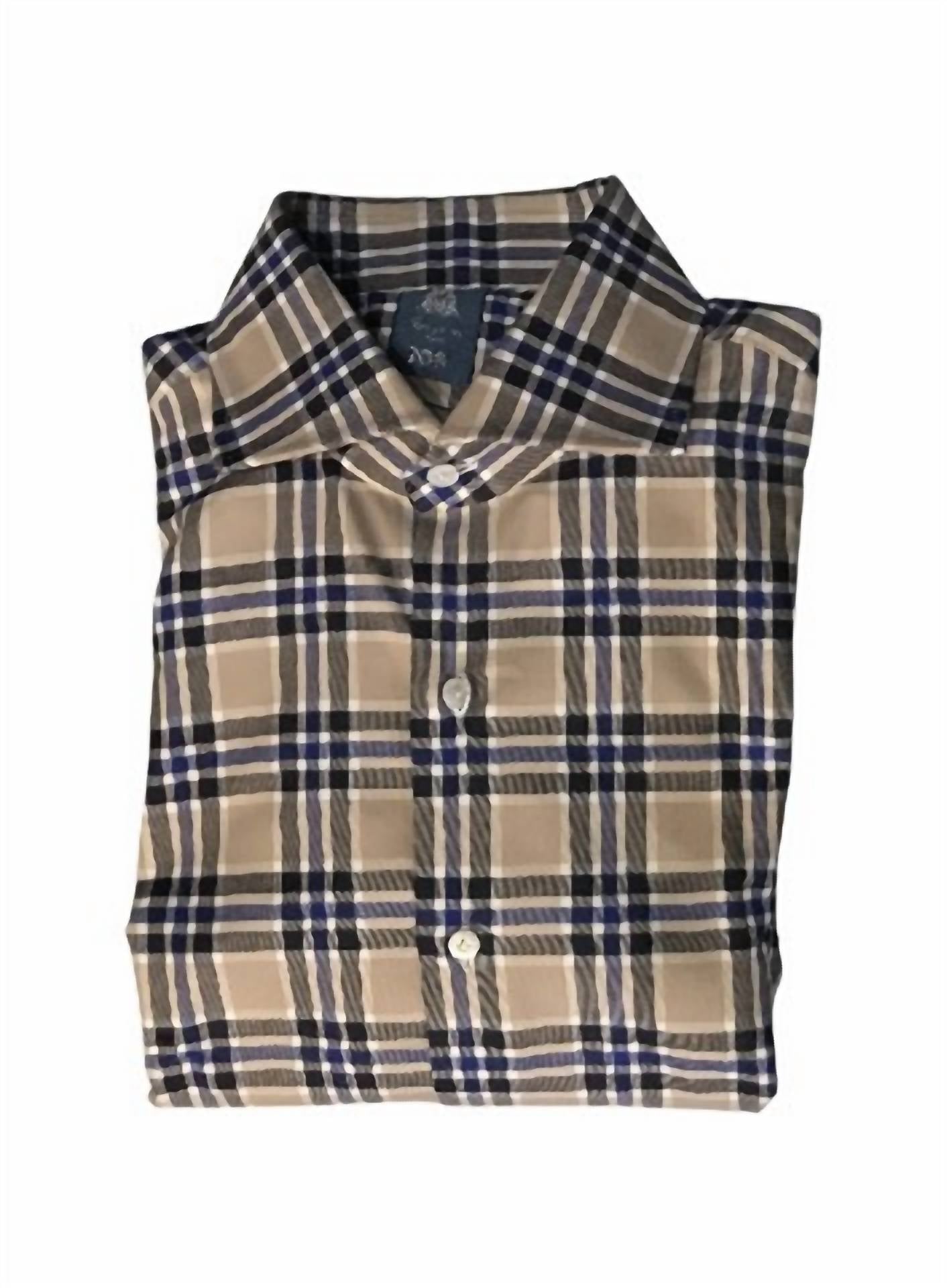 Finamore - Men's Napoli Long Sleeve Shirt