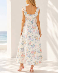 Sofie The Label - Watercolor Roses Maxi Dress