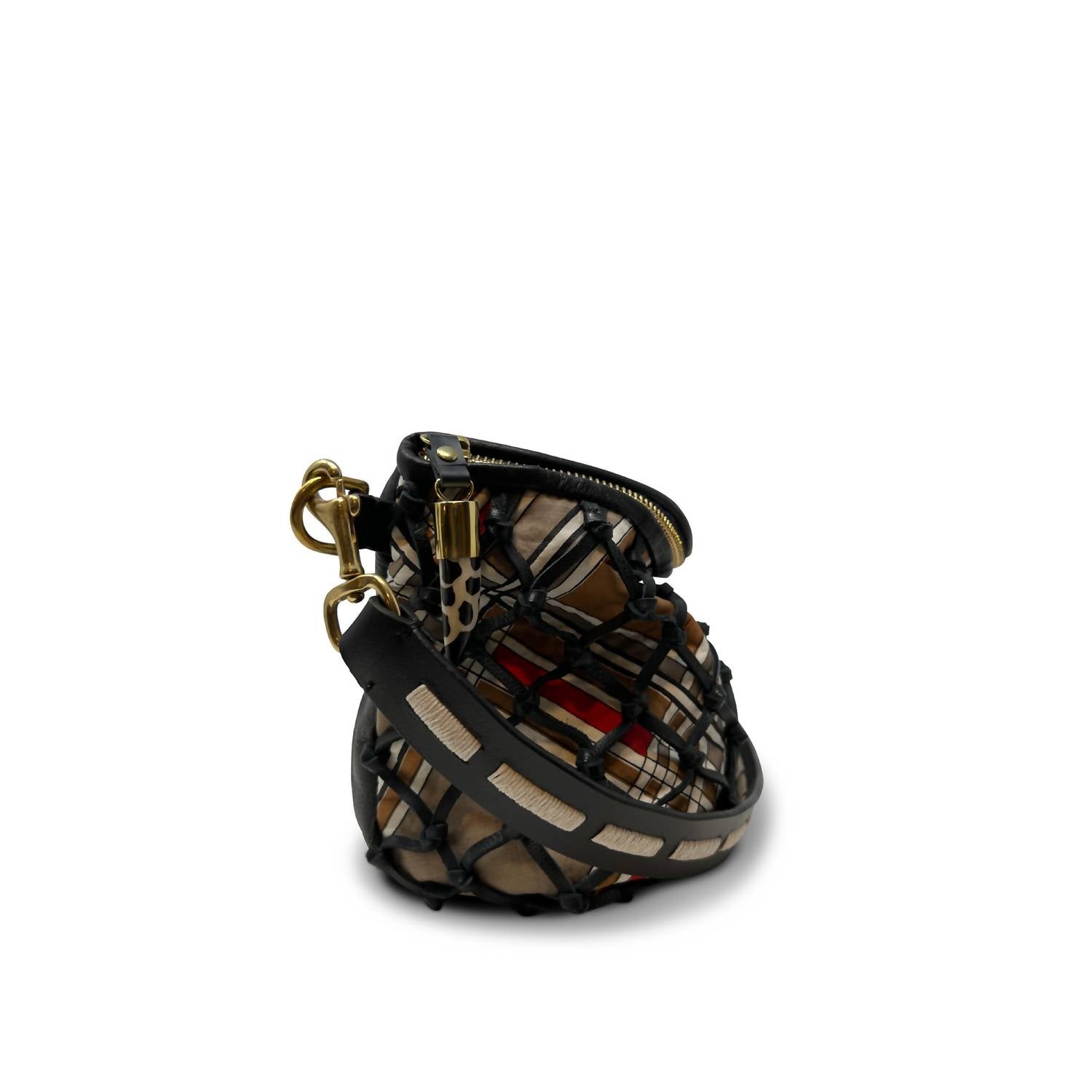 Kempton & Co. - Knotted Leather Mini Windbourne Crossbody Bag