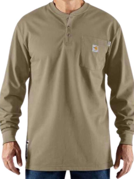 Carhartt - Men's Force Cotton Long Sleeve T-Shirt - Plus